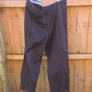 Savane Black Men's Dress Pants - Classic Straight Leg